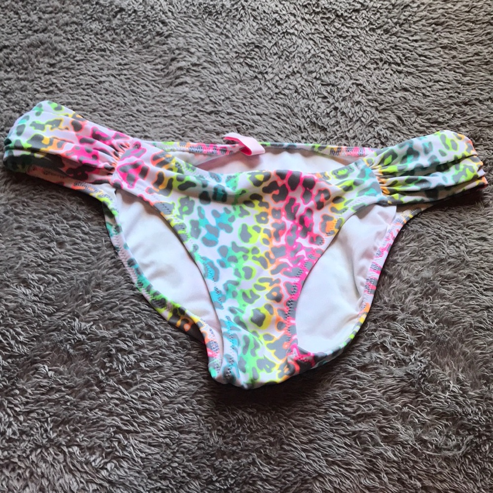 Victoria’s Secret cheetah multicolor bikini bottom